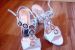 Velkost 38 za cenu 11 eur biele sandalky - dekorativne obrázok 1