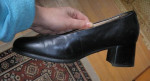 Clarks-znackove celokozene topanky na nizsom opatku 2,5cm, velk 42 NOV – fotka 3