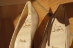 Kožené lodičky Christian Louboutin s platformou – fotka 3