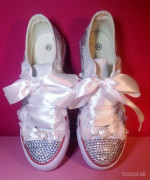Converse tenisky so swarovski kamienkami – fotka 4
